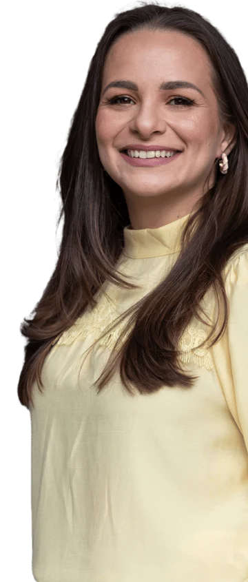 Mariane Assis Dias, professora e criadora do material